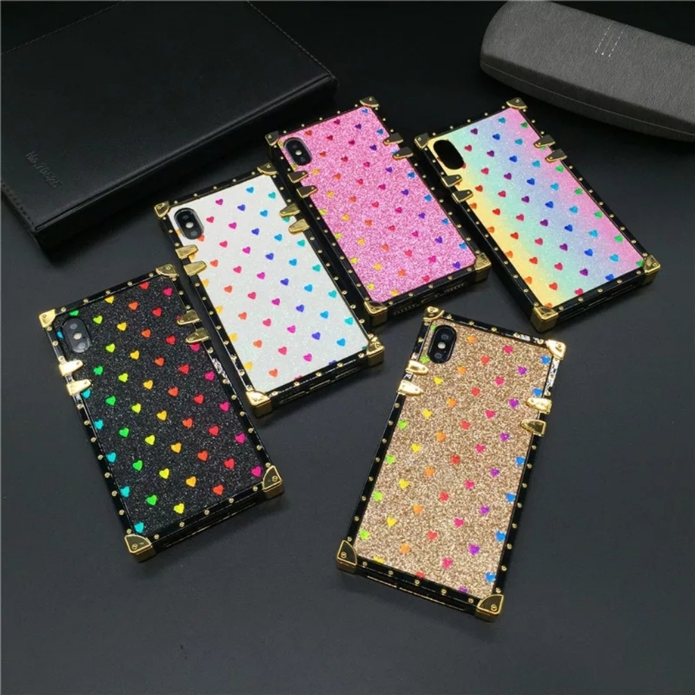 Luxury Brand Bling Love Heart Bee Cover - Picture 2 of 4